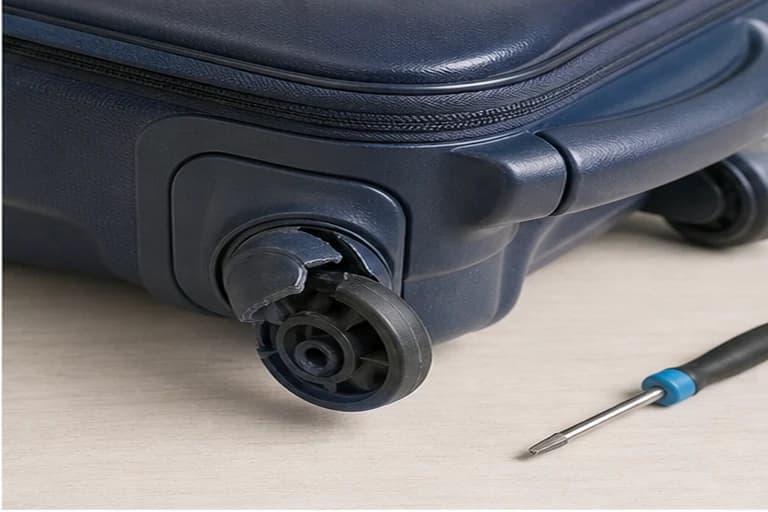 Luggage Repair before